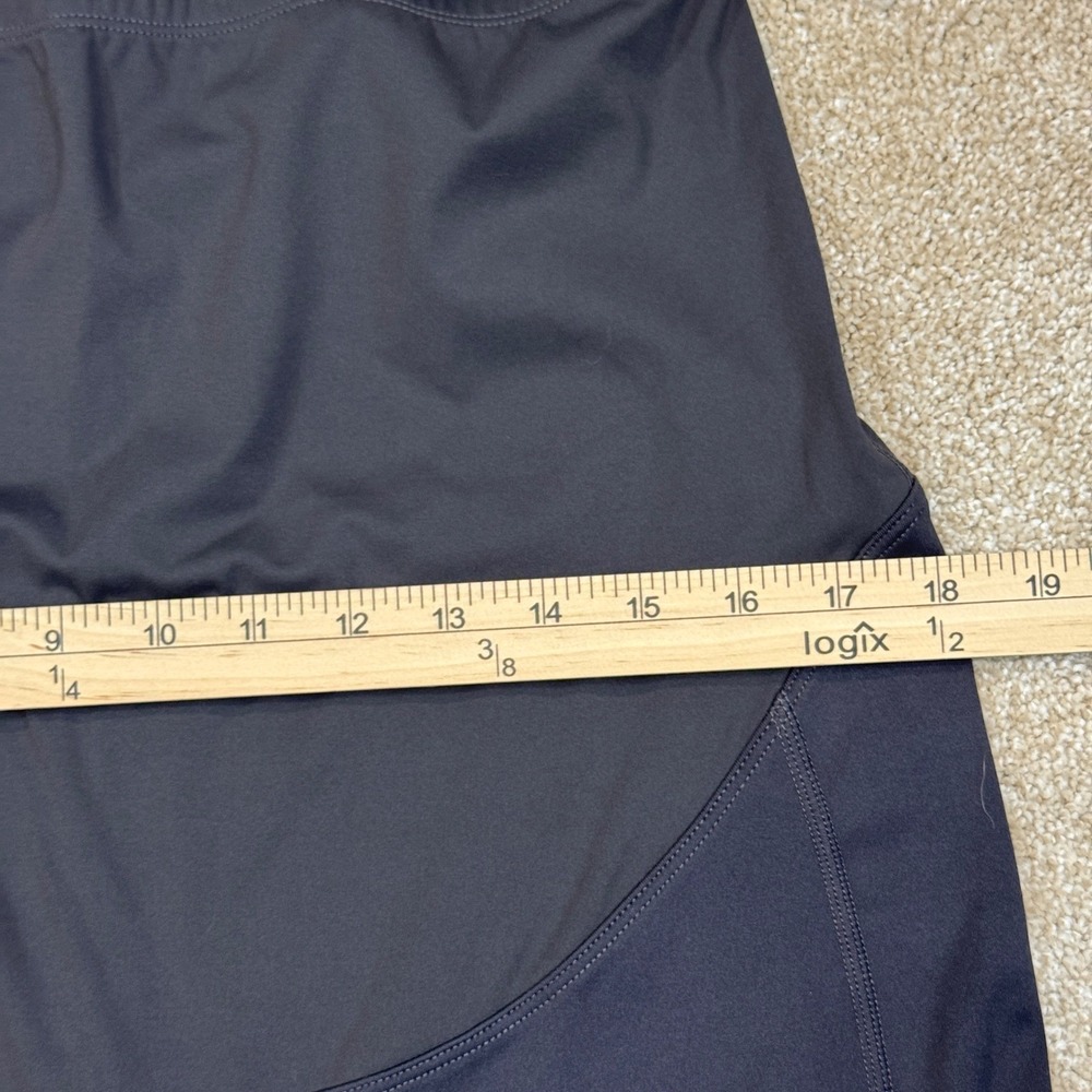 Poshdivah Maternity Leggings Over the Belly Side Pockets Black XXL NEW - Picture 6 of 9